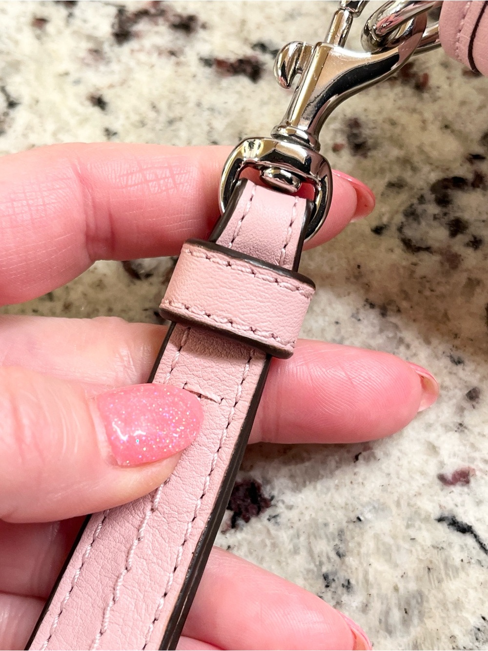Coach Taylor Pink Leather Eyelet Flap Clutch EUC - Picture 8 of 12
